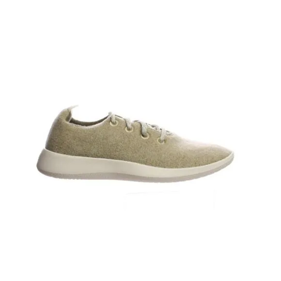 Allbirds Mens Wool Runner Tan Running Shoes Size 12