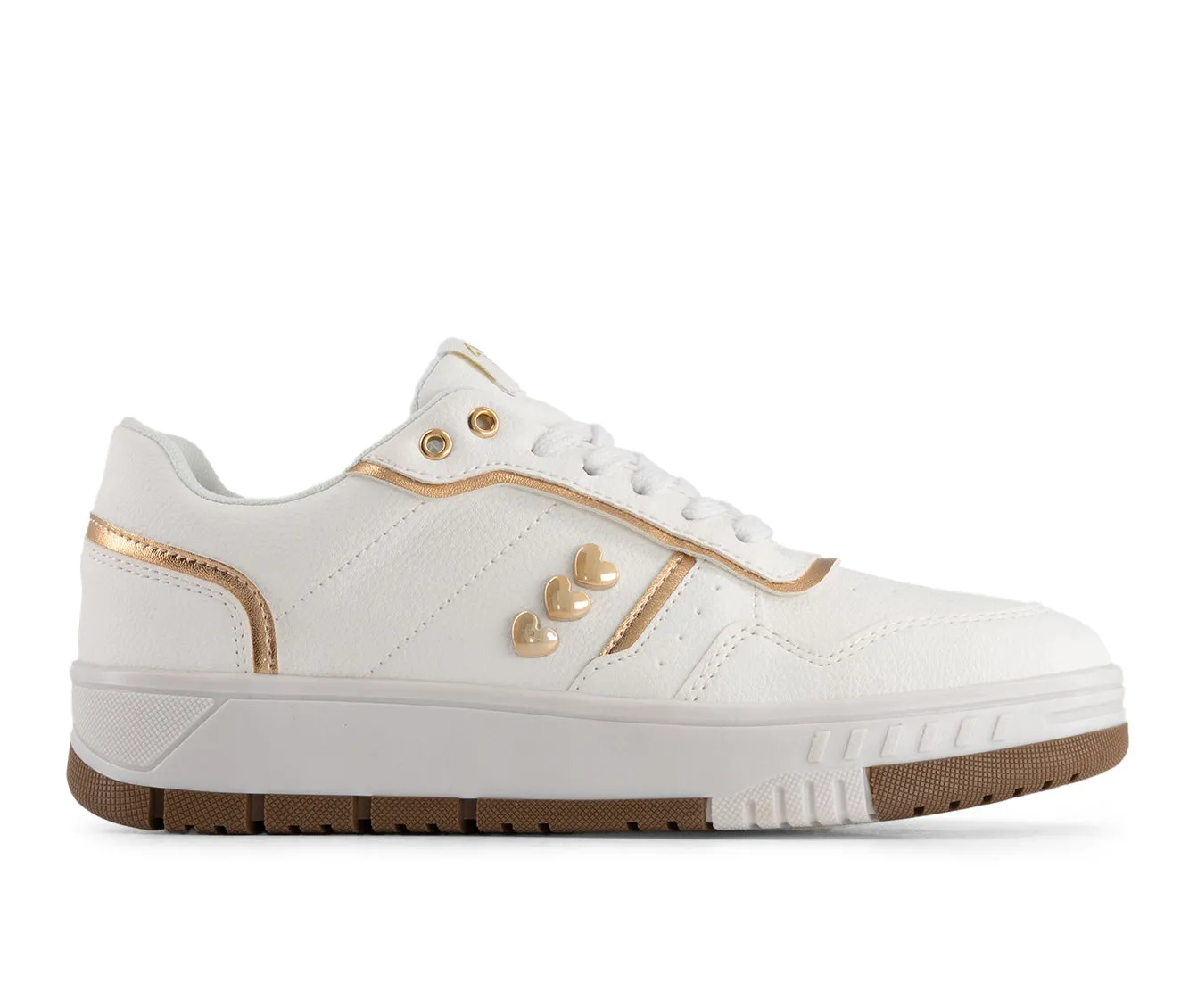 Andrea Women's Casual Sneakers With Hearts 68035