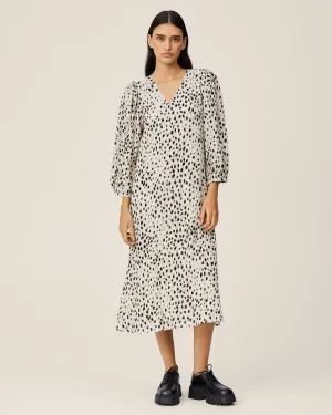 Angeline 3/4 Dress - Peyote Dot