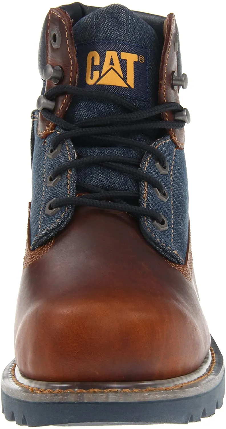 Caterpillar Men's Colorado JEANS 6" Denim Leather Boots