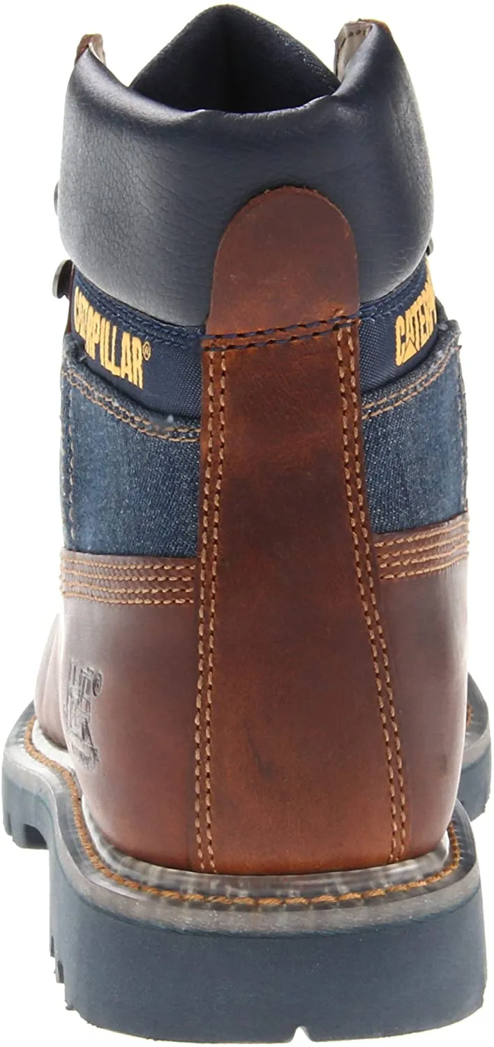 Caterpillar Men's Colorado JEANS 6" Denim Leather Boots