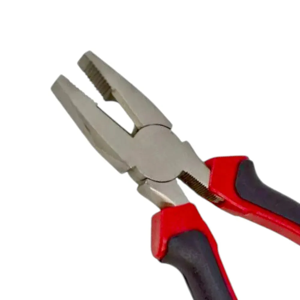 Combination Pliers PRO 8" (200mm) Carbon Steel Black Red - 3 Year Warranty