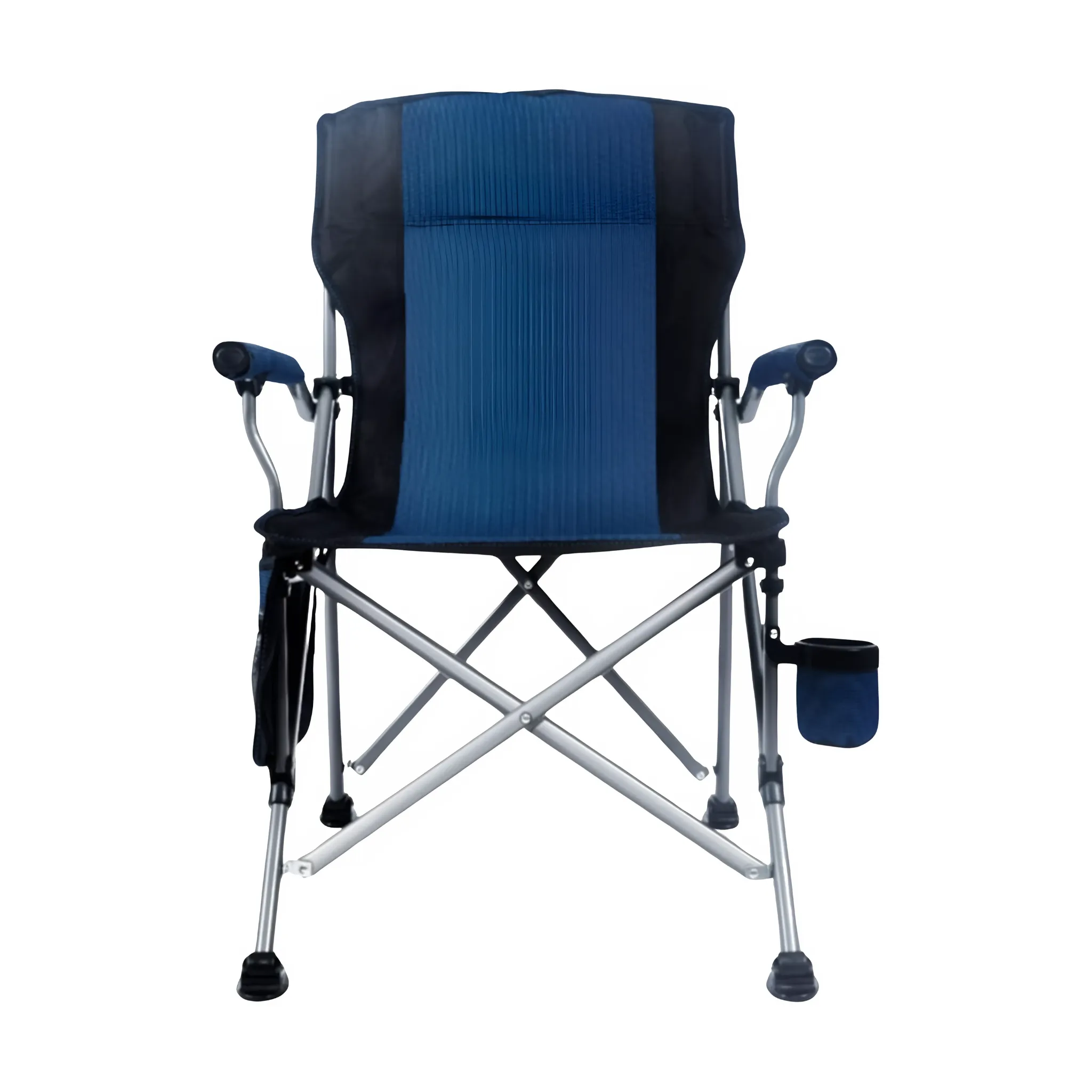 Extra-Large Portable Camping Chair with Canopy Shade Lightweight, Durable, Heavy-Duty Folding Indoor Outdoor Boss Chair