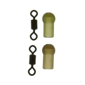 GARDNER TARGET Buffer Bead & Size 12 Swivels Terminal pack Natural Brown