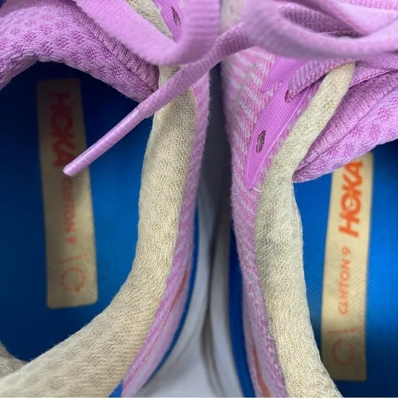 Hoka One One Women's Clifton 9 1132211 CSLC Pink Running Shoes Sneakers Size 7.5