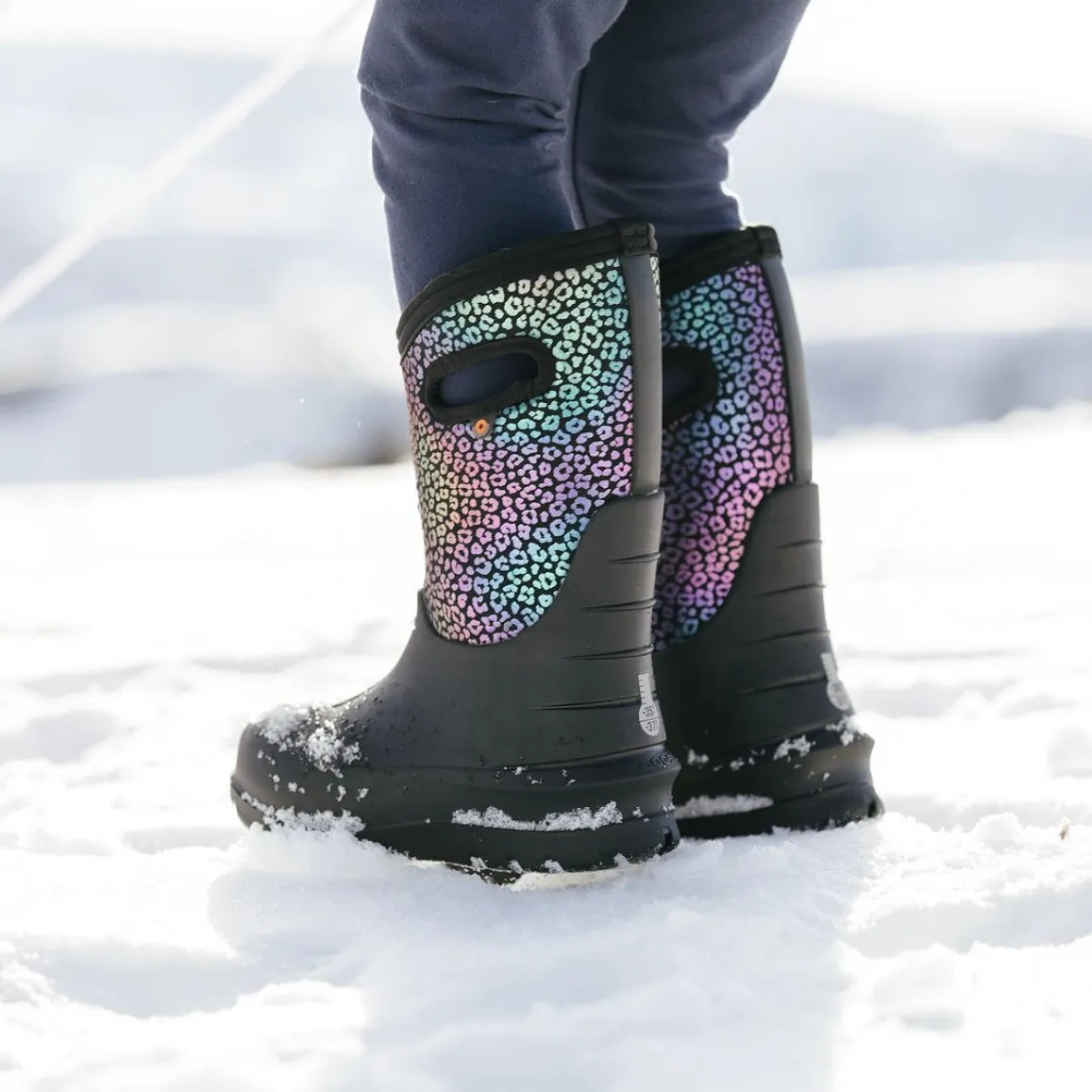 Neo-Classic Rainbow Leopard Bogs