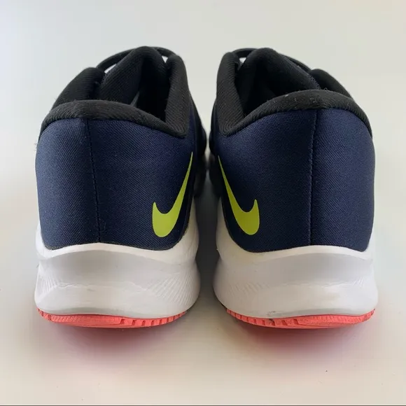 Nike Quest 3 Women Size 7 Running Shoes Blackened Blue Sunset Pulse CD0232-401