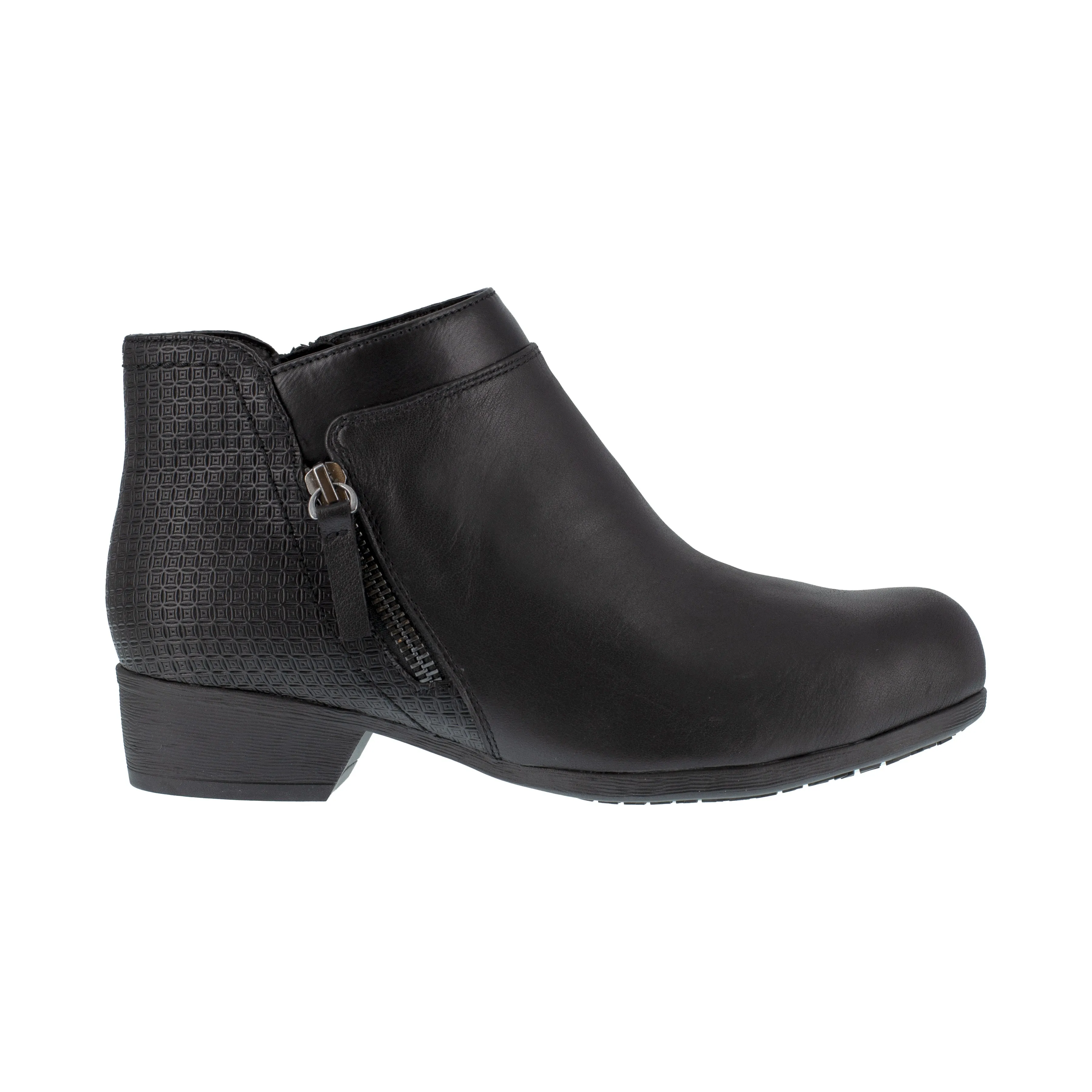Rockport Women's Carly Alloy Toe Slip Resistant Work Boot - Black - RK751