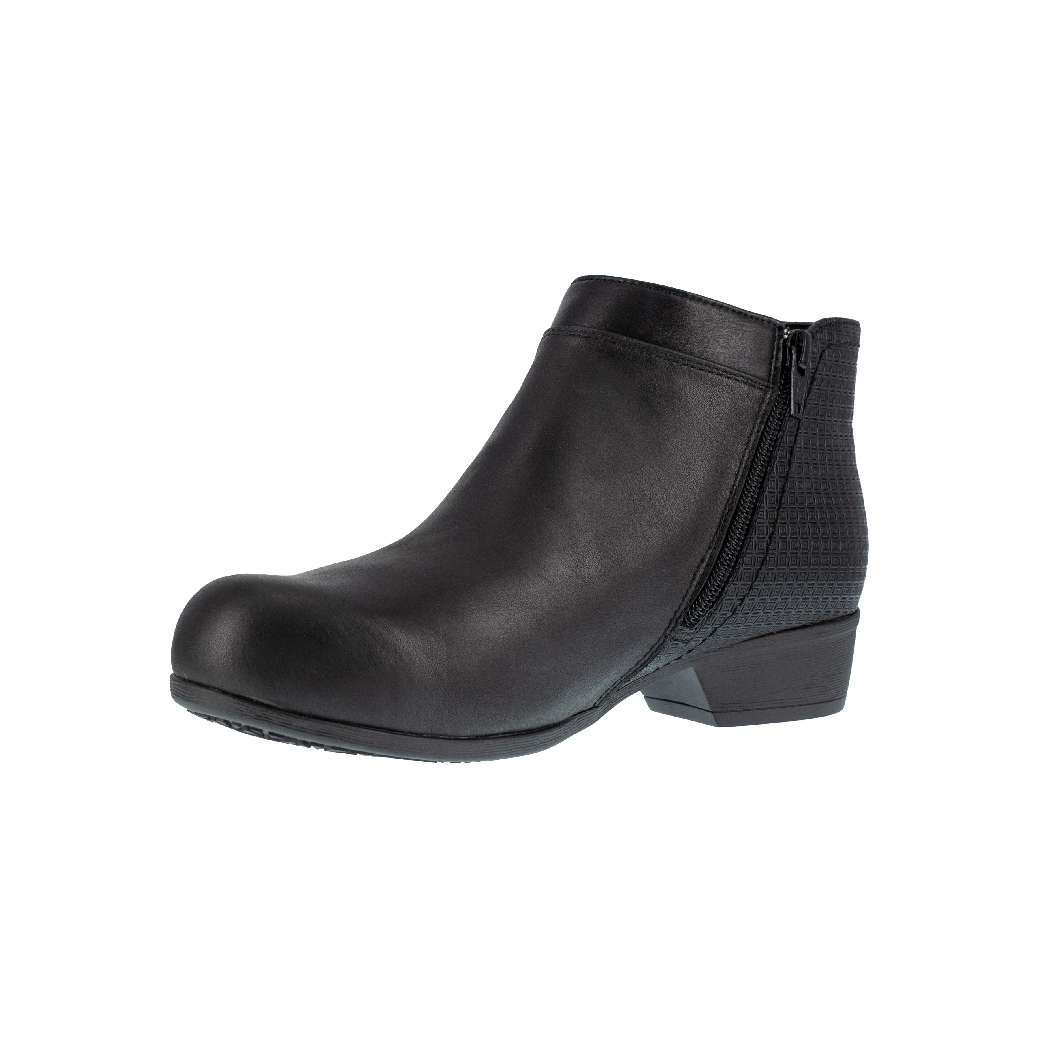 Rockport Women's Carly Alloy Toe Slip Resistant Work Boot - Black - RK751