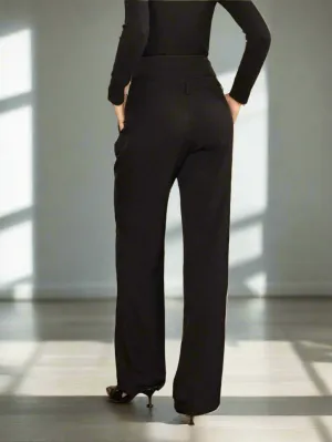 Tylon Wide-Leg Suit Pants