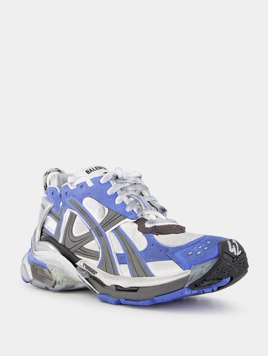 Worn-Out Effect Runner Sneaker